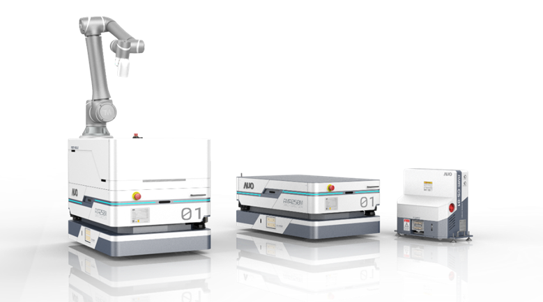 金沙城數位開發的自主式移動機器人（AMR250M），搭配全向輪並結合AI演算法、2D LiDAR、3D攝影機等技術，協助客戶實現產線全自動化